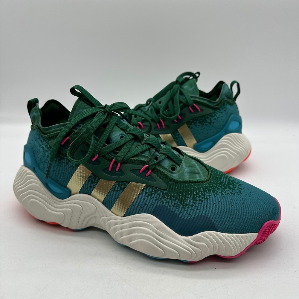 Adidas IE9301 Mens Size 9 Trae Young 3 "96 Olympics" Team Green Basketball Shoes